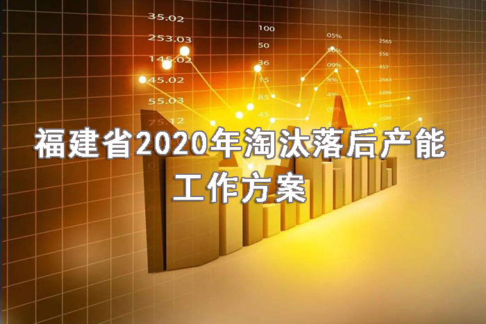 福建省2020年淘汰落后产能工作方案